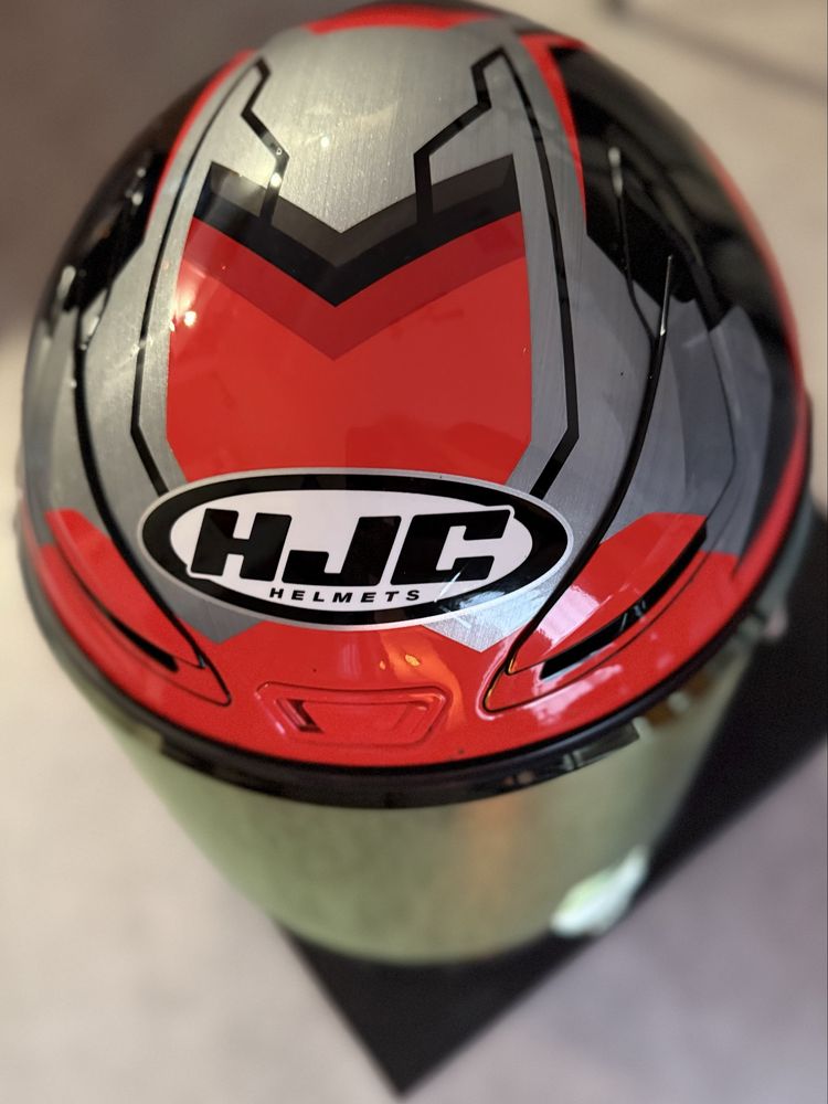 HJC RPHA 1 XL Nomaro – szybka lustrzana + spoiler w zestawie