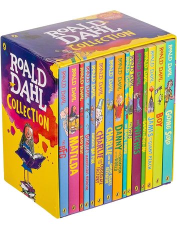 Roald Dahl Collection nowy zestaw 15książek w języku angielskim okazja