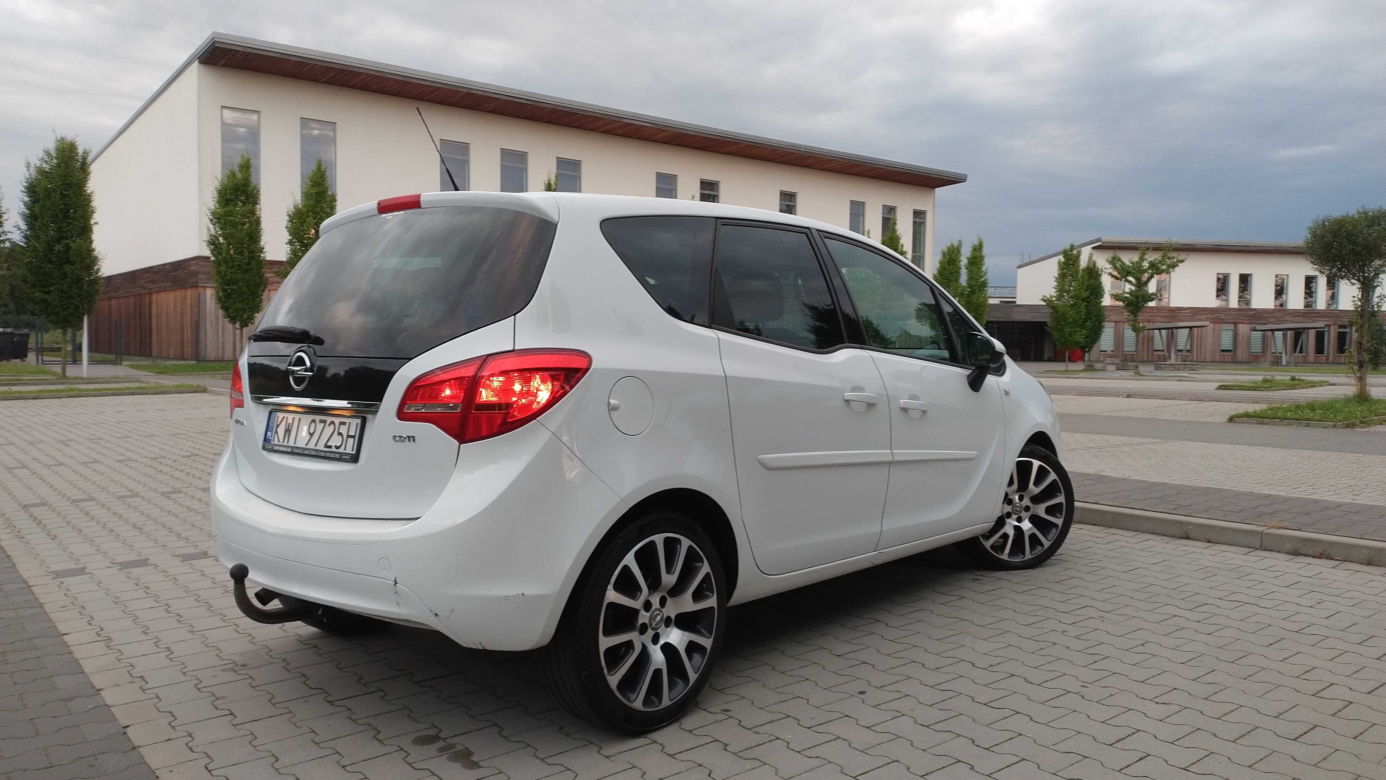Opel Meriva 1.7 niskie spalanie 5l/100. Czarny Dach, Alufelgi 18