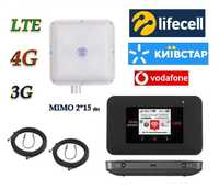 Комплект 3G 4G LTE Wi-Fi роутер модем Netgear AC791L антенна МИМО