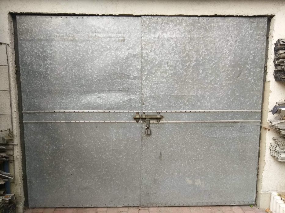 Brama garażowa aluminiowa (2szt)