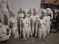 Manequins brancos