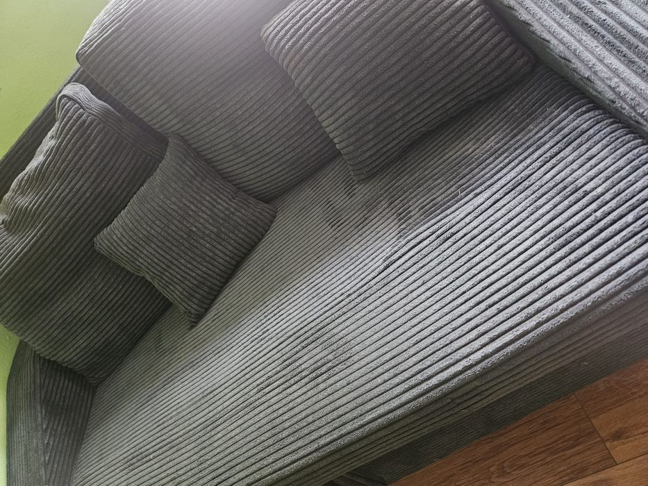 Sofa rozkładana butelkowa zieleń