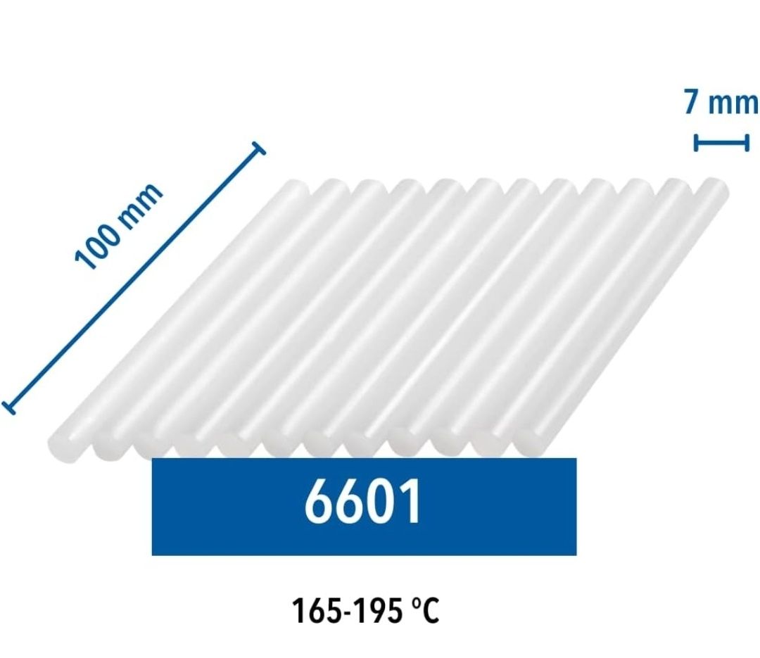 Pałeczki do pistoletu do klejenia na gorąco Dremel GG01  12sztuk nowe