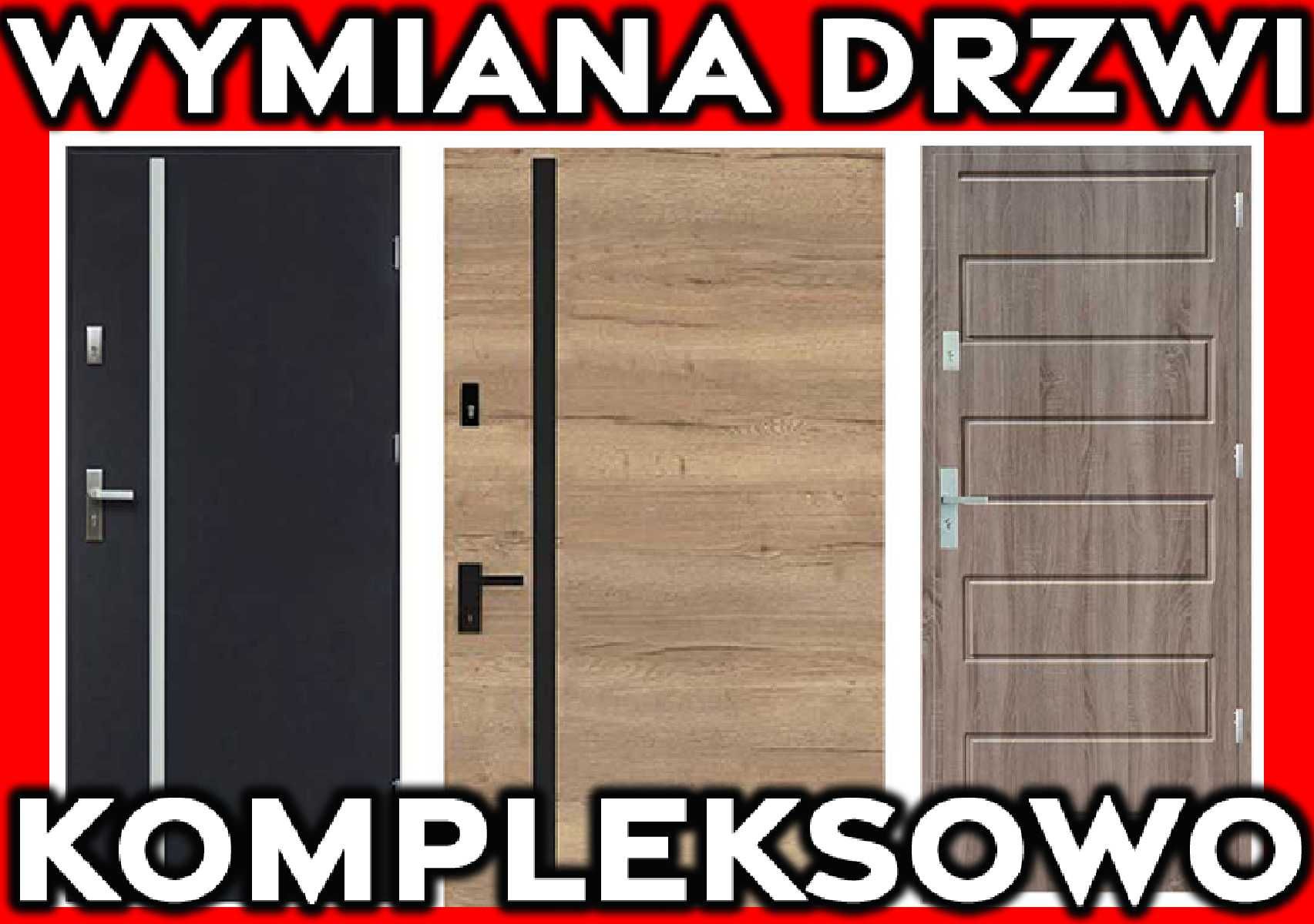 Wymiana Drzwi z montażem Legnica Zewnętrzne Klatkowe Akustyczne