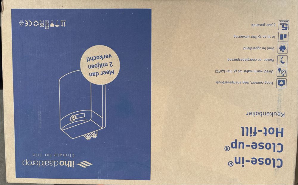 podgrzewacz wody Itho Daalderop Close-in 10.