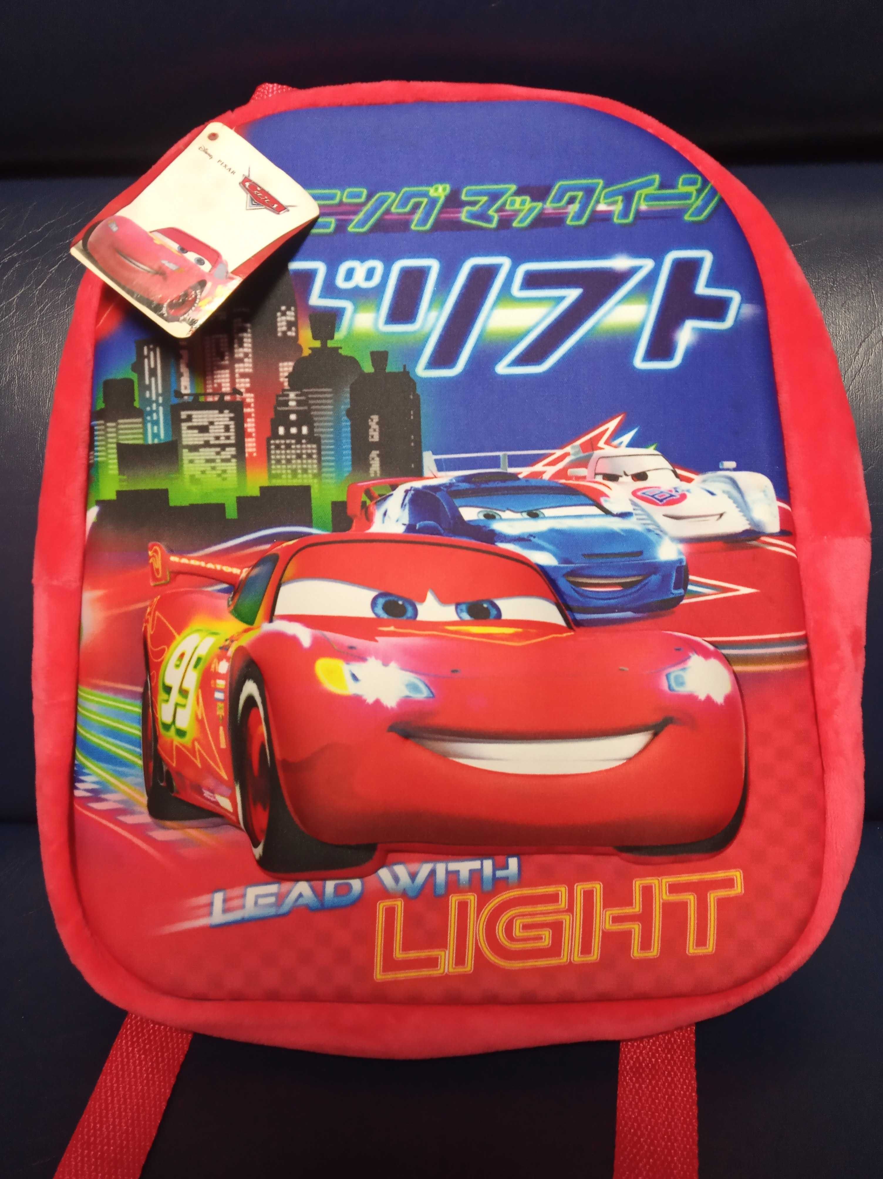 Mochila Faisca McQueen + Jumbo Pen Mate