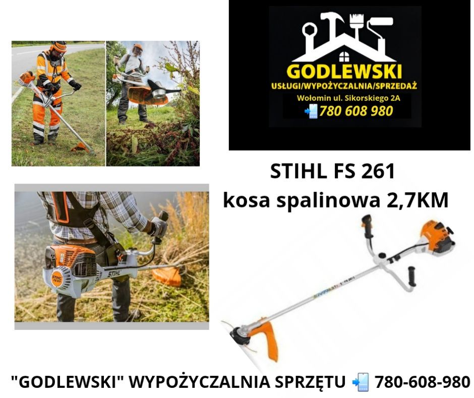 Okazja!! Wynajem! Rębak Spalinowy 15Km Rozdrabniacz Wypożyczalnia!