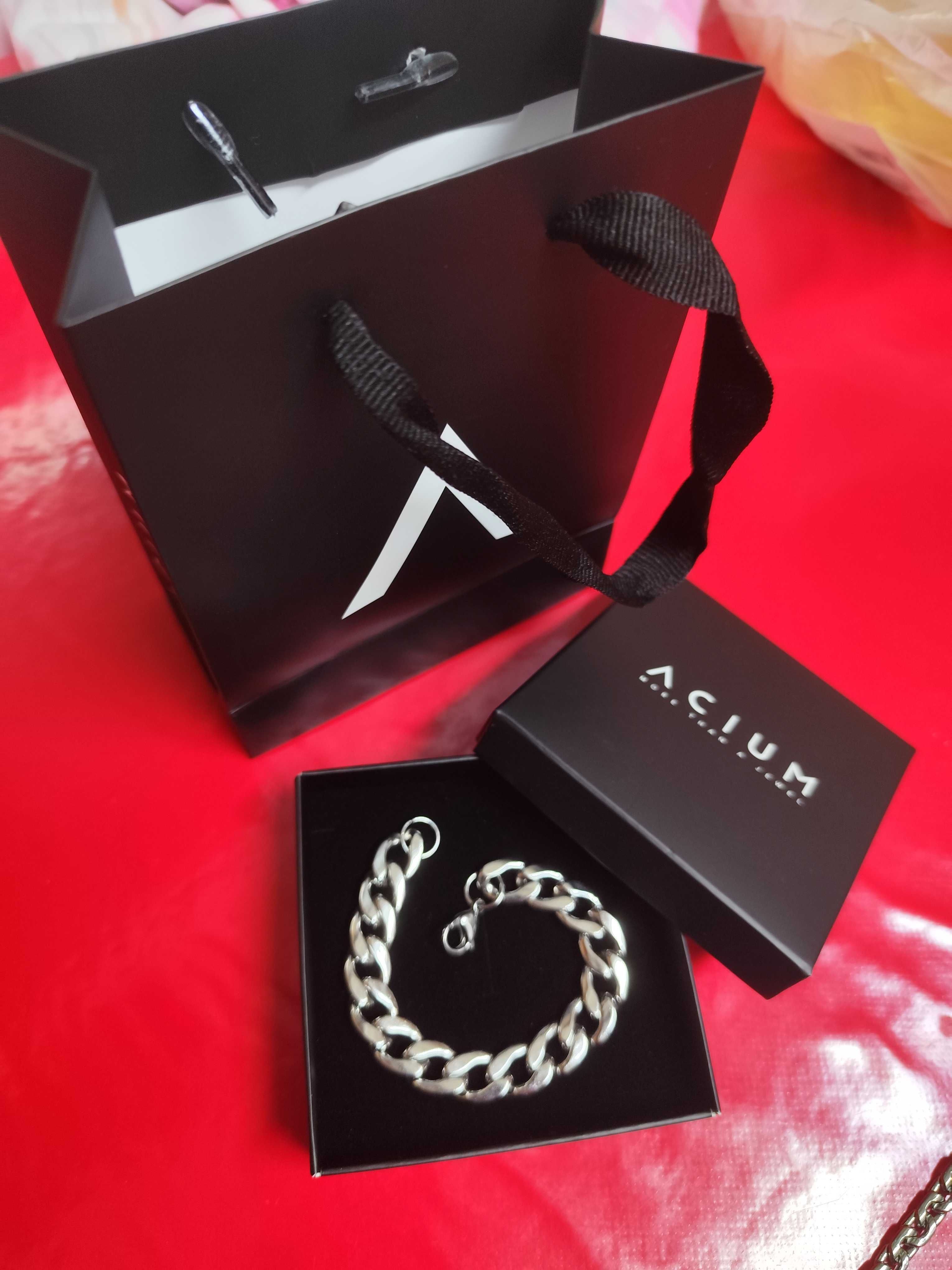 Pulseira aço cirúrgico Acium