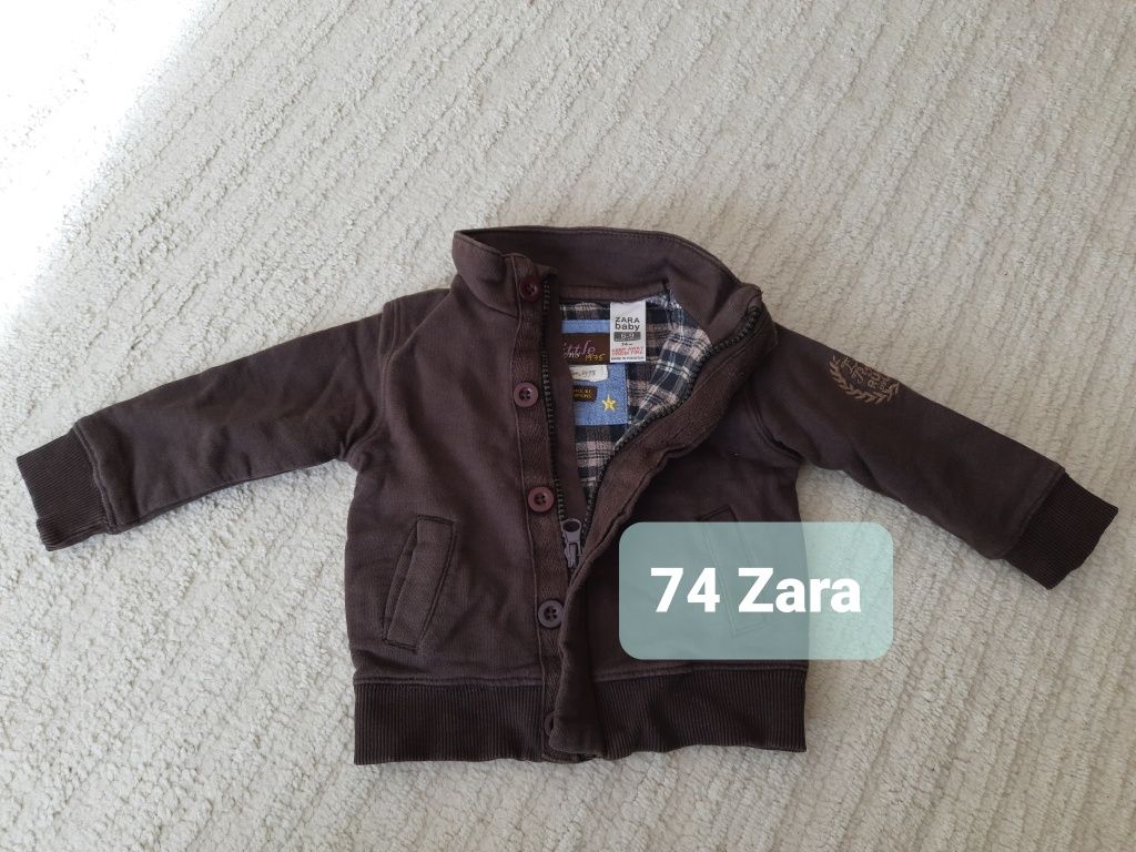 Bluza rozpinana dla chłopca 74 Zara