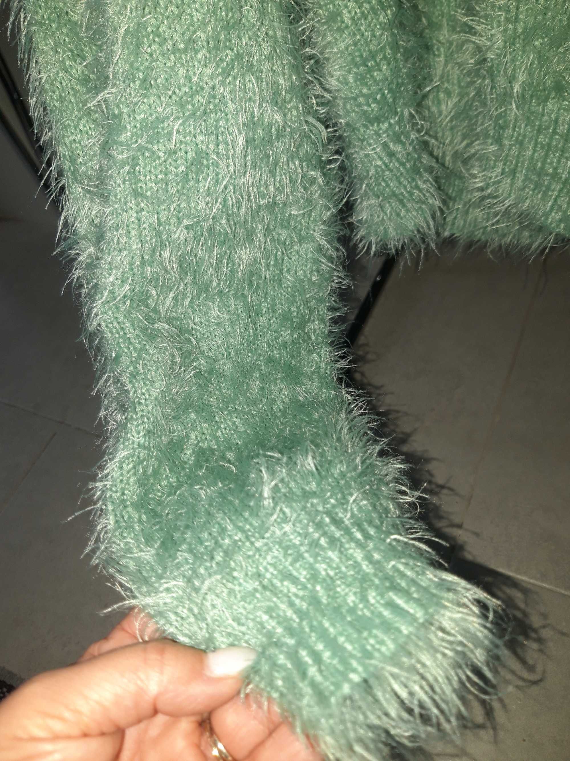 Camisola peludinha verde Tiffosi 11/12anos