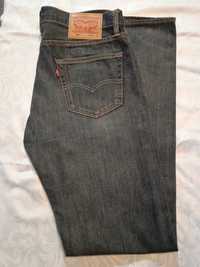 Levis 504 Nowe czarne spodnie jeansy W33 L36 SuperCena!