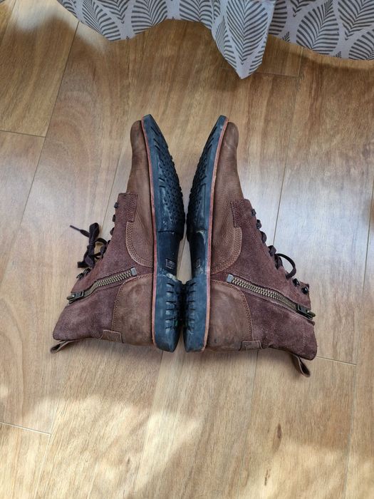 Timberland botas Kendrick Side Zip castanhas 45