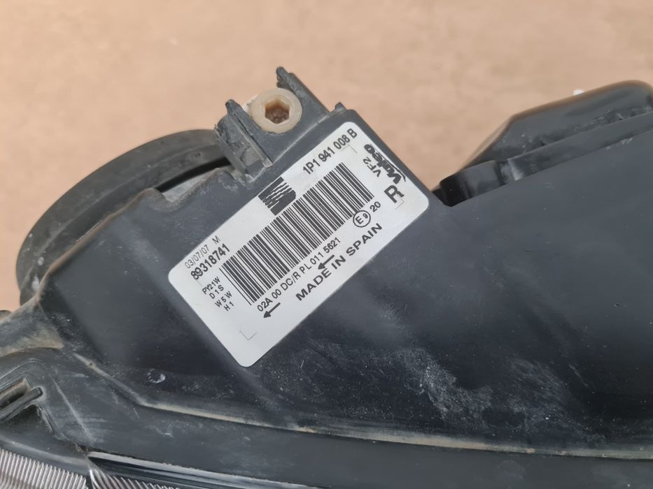 Opticas / Faróis Xenon Seat Leon 1p fase1