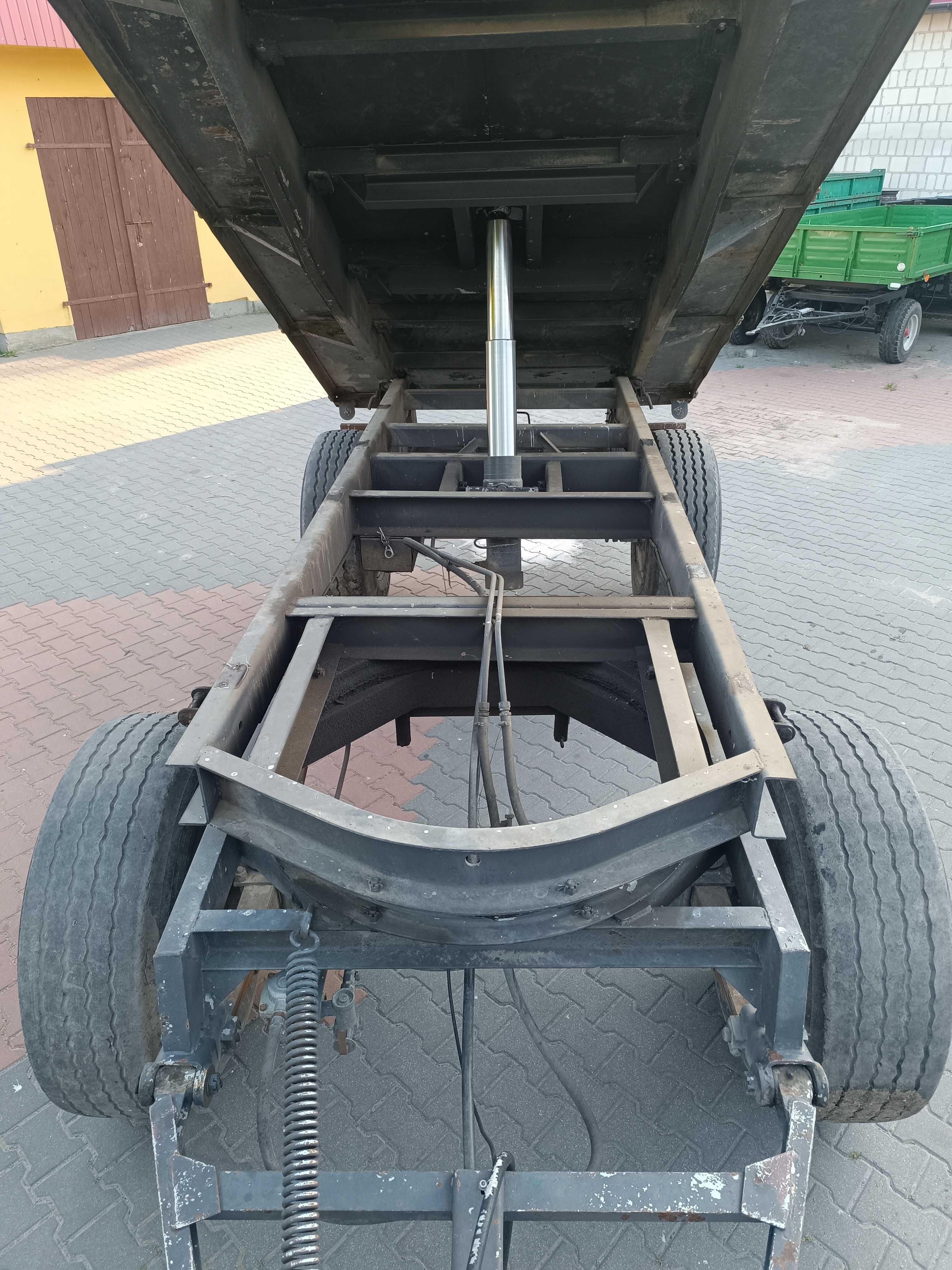 PrzyczepaD-55,wywrotka 3str,zarejestrowana,ładowność8ton