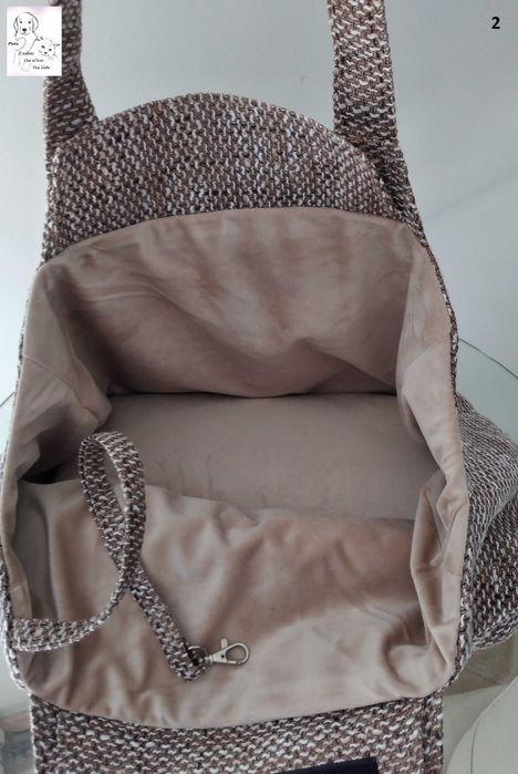 Luksusowa torba dla psa lub kota do 10 kg