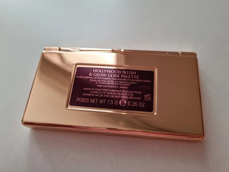 Charlotte Tilbury Hollywood Blush & Glow Glide, paleta do twarzy
