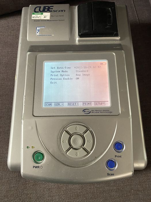 Портативный ультразвуковой сканер мочевого пузыря 3D Cubescan Biocon 5