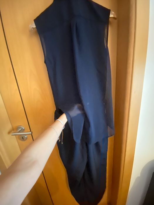 Macacão azul marinho tamanho 36