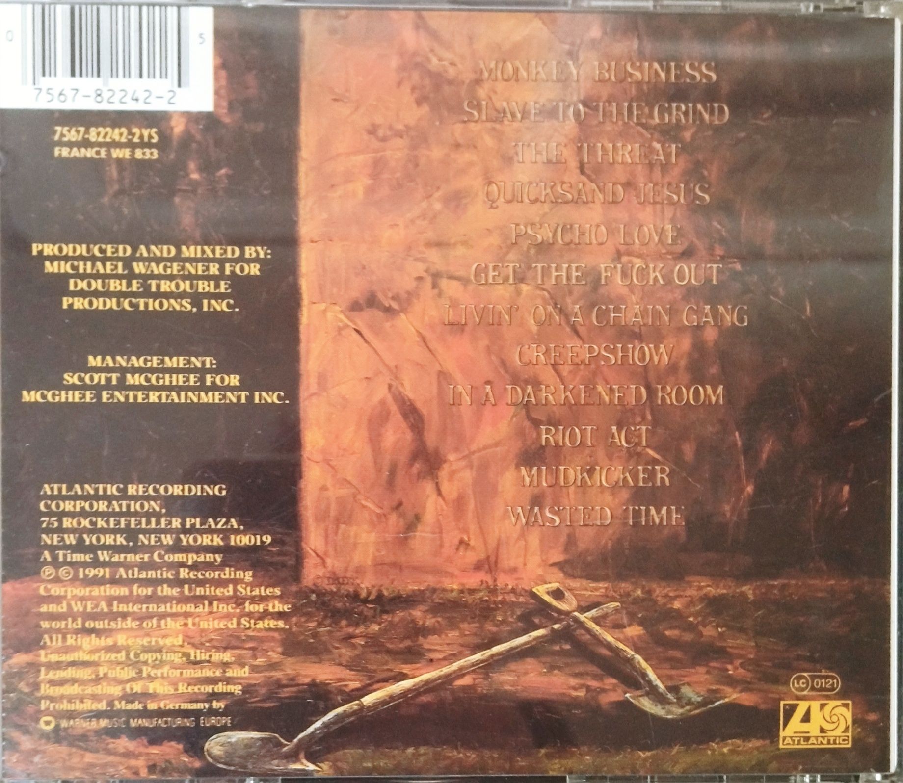 Cd  Slayer, Skid Row фирменный
