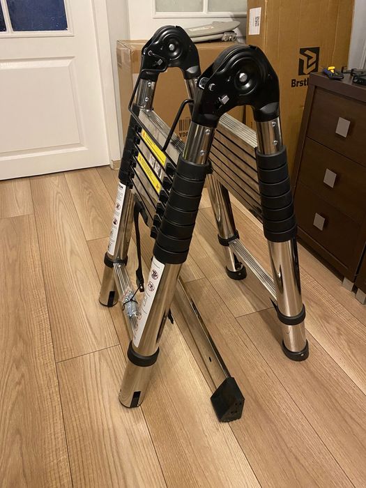 Drabina teleskopowa 500cm (2x250cm)