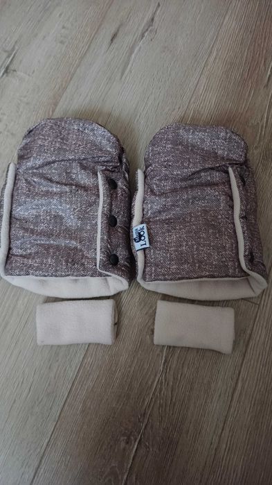 Рукавички/муфти на коляску, нові
