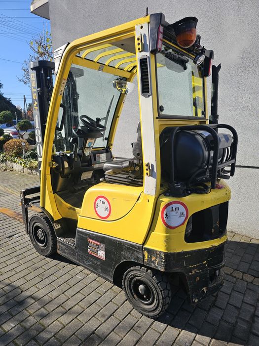 Wózek widłowy HYSTER H1.8FT TRIPLEX 4sekcje Przesuw pozycjoner LPG4.9m