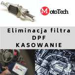 Eliminacja filtra DPF kasowanie regeneracja Mototech Wrocław od 349zł