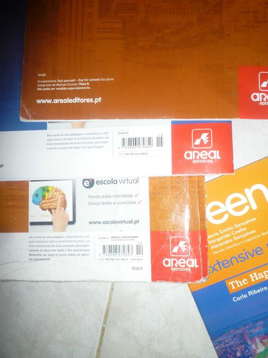 Manual e caderno de actividades  Inglês i Teen 8º Areal Editores