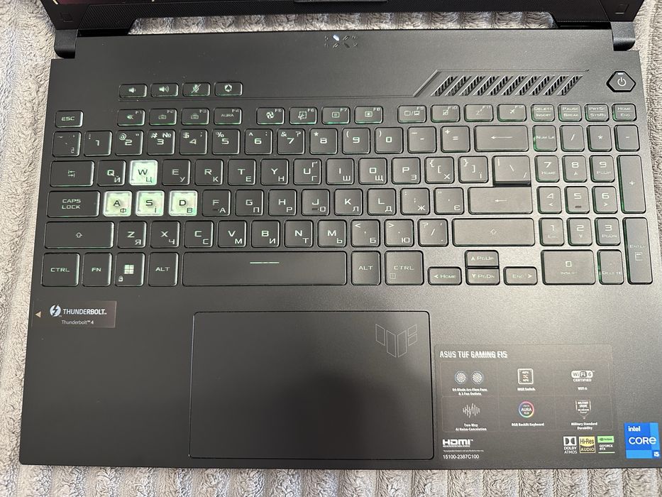 Ноутбук ASUS TUF Gaming F15