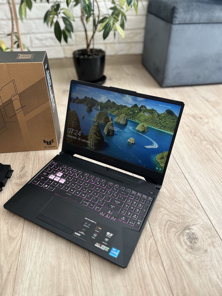 Laptop ASUS TUF Rtx 3050 I5 11400h 16/512
