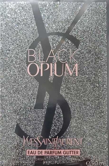 Yves Saint Laurent Black Opium Eau De Parfum Glitter 90 ml folia