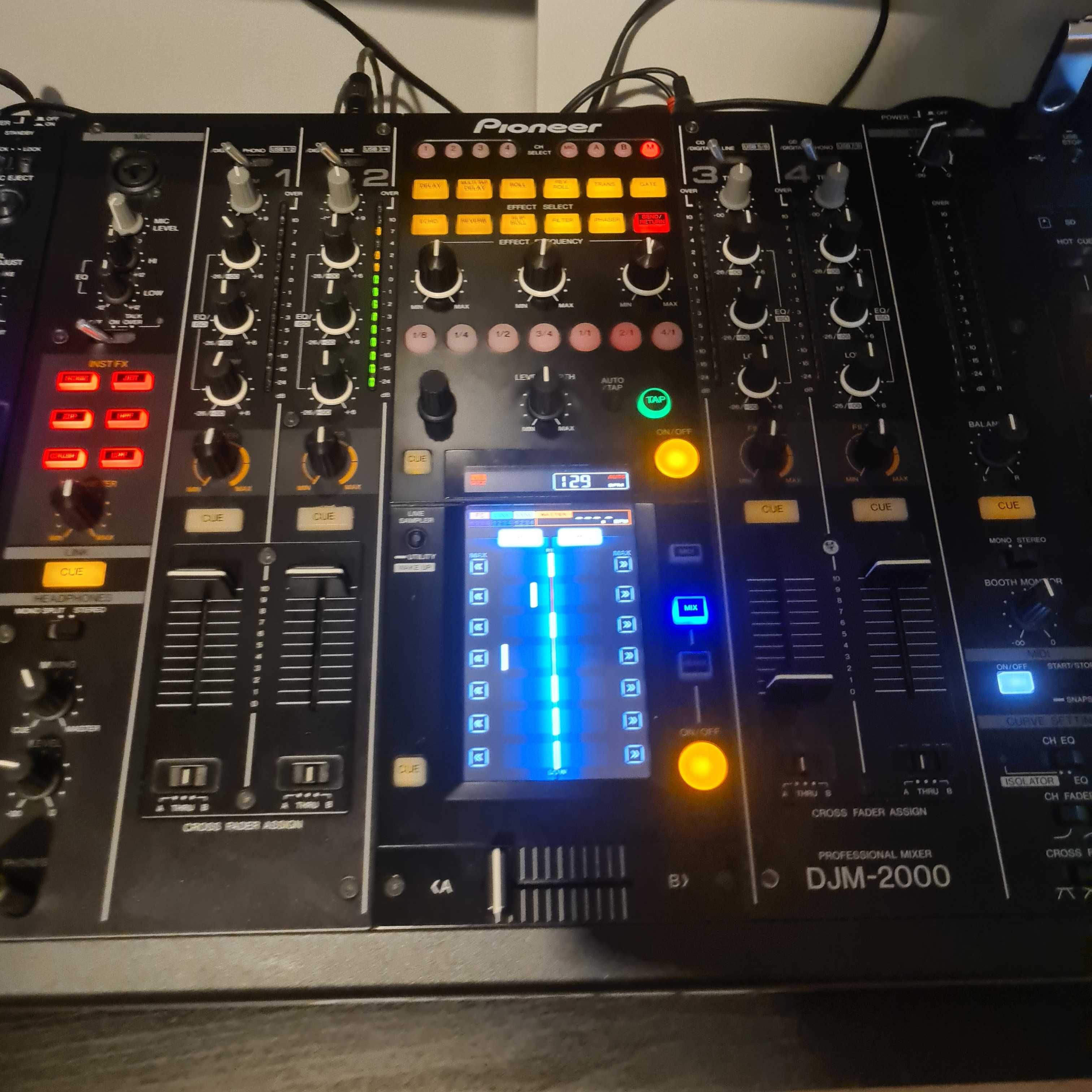 Pioneer Djm -2000+ cdj- 2000 (2програвачі) комплект