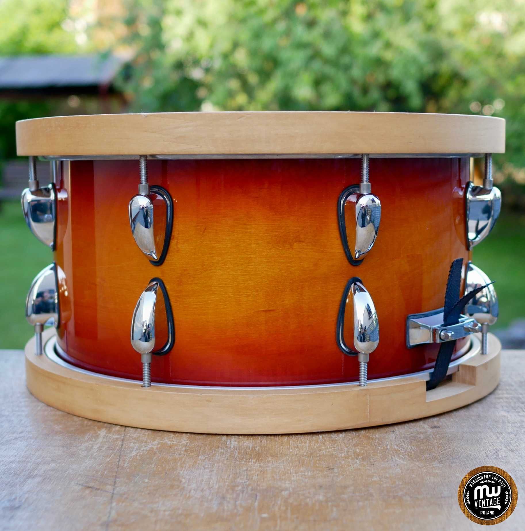 Werbel MW-Vintage Maple Custom Wood Hoop 13" x 7” Tobacco ‼️