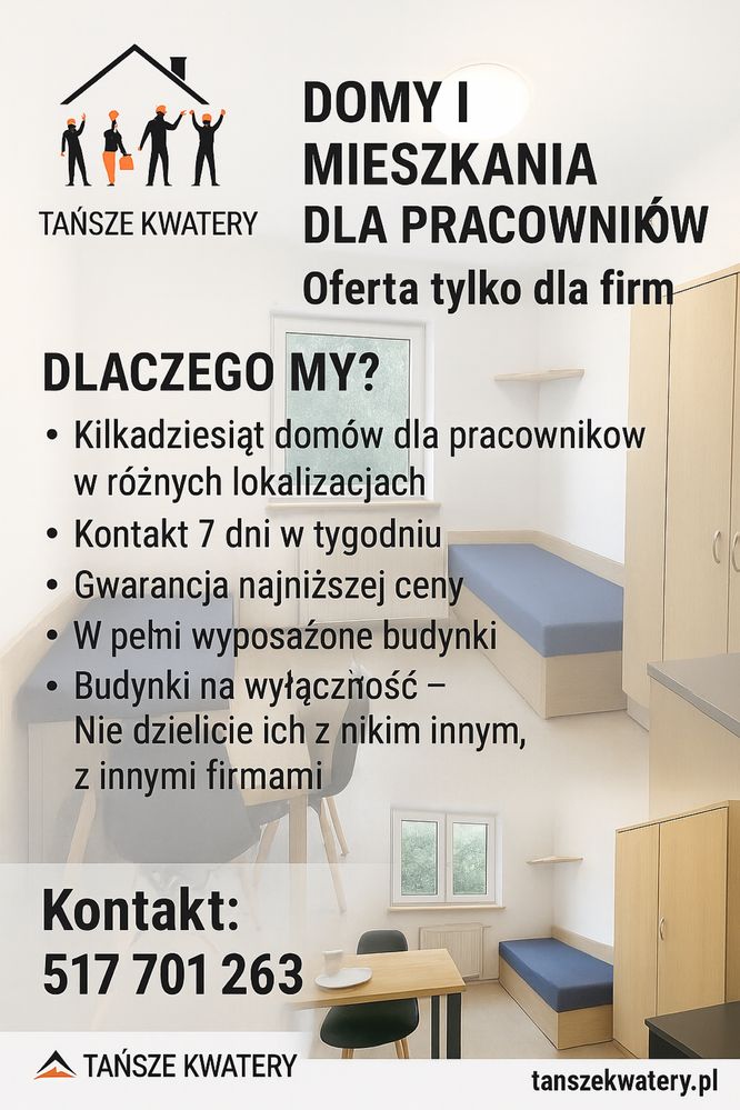 Dom do 20 osób Wieliczka