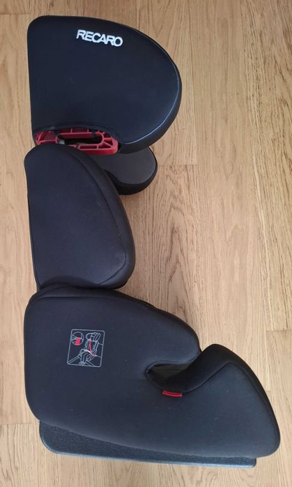 Fotelik samochodowy RECARO Milano dla dziecka od 15 do 32 kg.