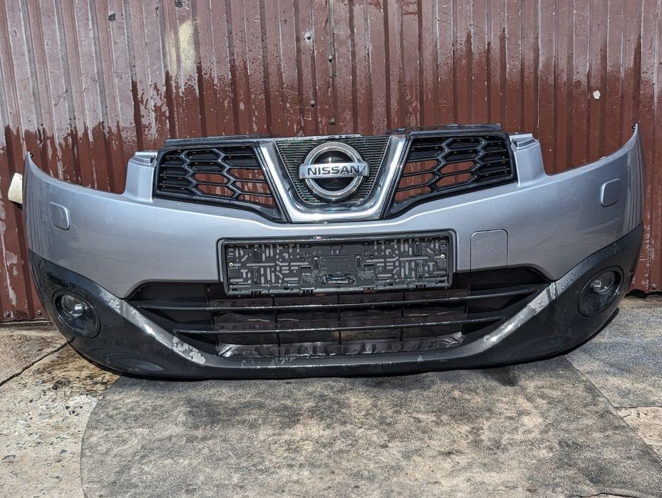 Передній бампер nissan qashqai j10 rest facelifting