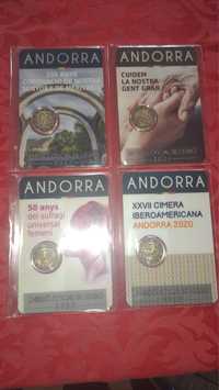 Moedas 2€ Andorra BU/BNC