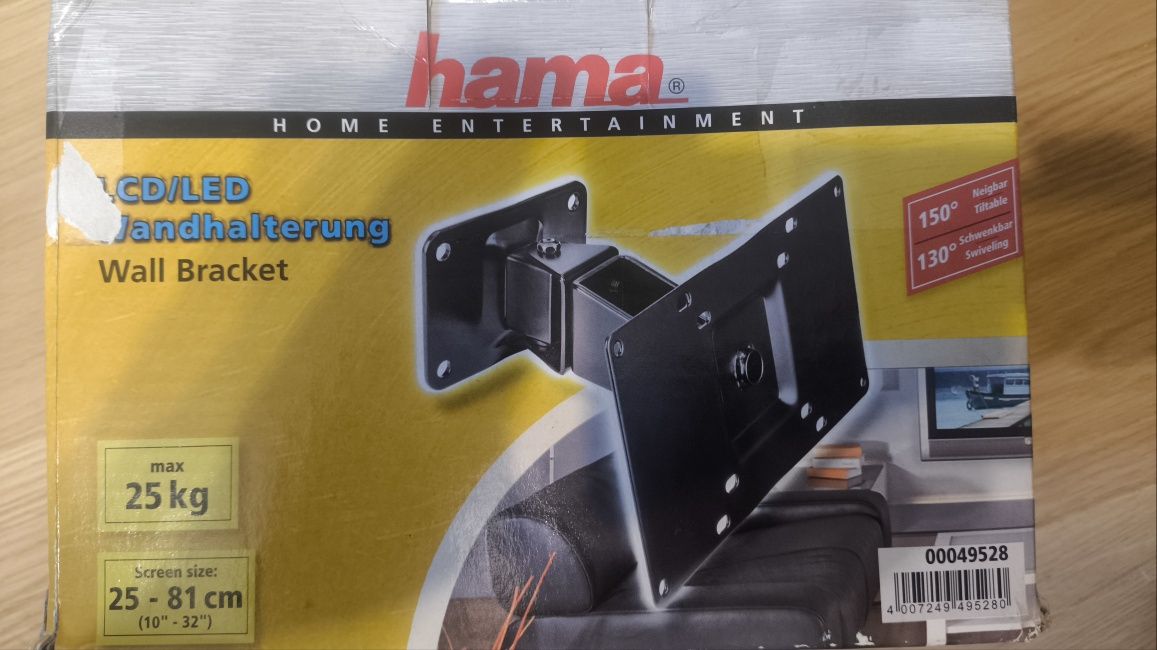Uchwyt do telewizora monitora HAMA LCD/LED Wandhalterung