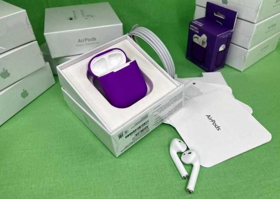 Навушники airpods 2 Повний 1в1 Динамік і мікрофон працють на відмінно!