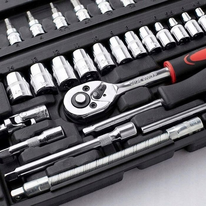 Zestaw Kluczy Nasadowych Klucze Nasadowe 46 Torx