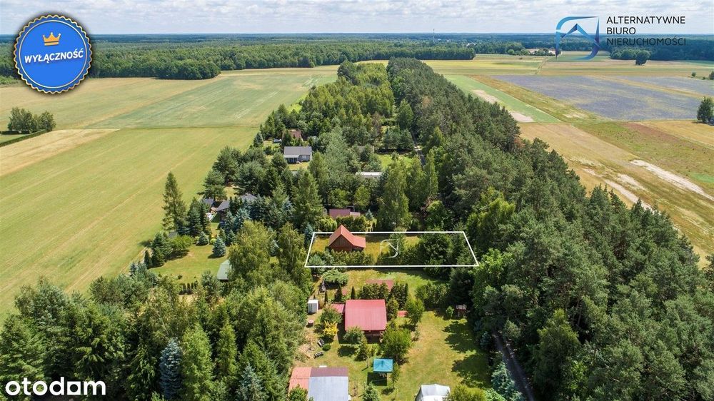 Atrakcyjna działka - Krasne Krzywe