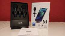 Mikrofon Bezprzewodowy Krawatowy x2  USB-C YouTube TikTok Instagram