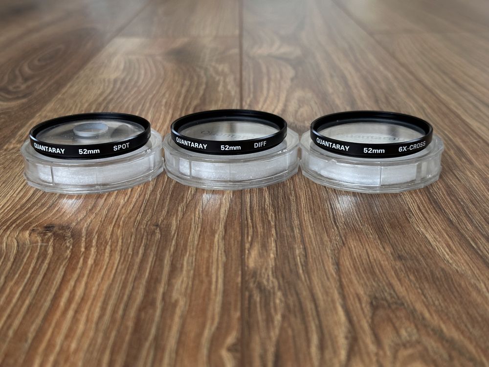 Quantaray 52mm 6x-cross, Diff, Spot. фільтр для творчої фотографії