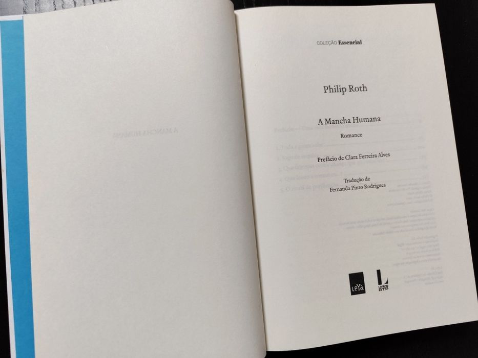 Livro: A Mancha Humana de Philip Roth