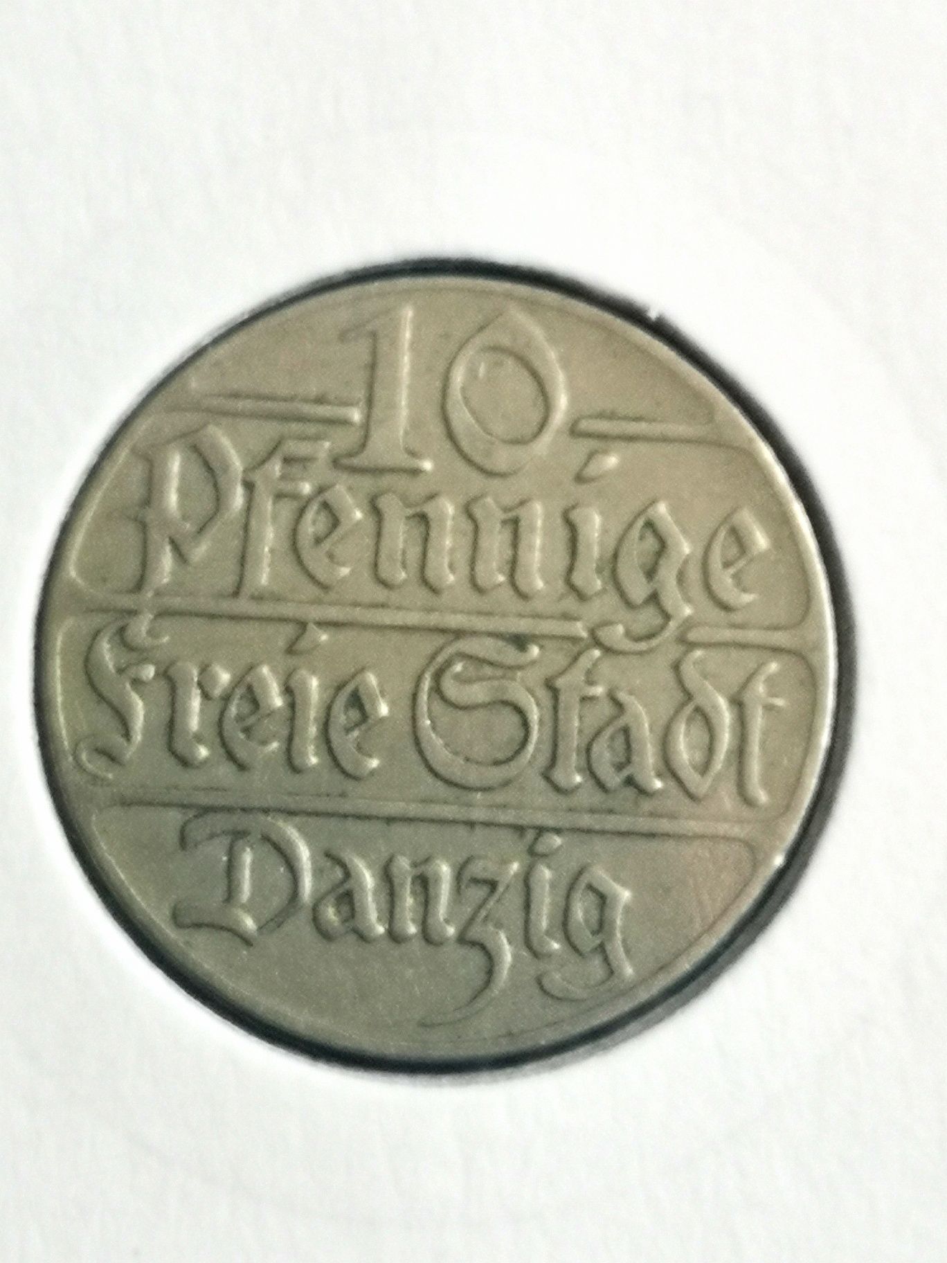 Moneta WMG 10 Pfenig 1923r