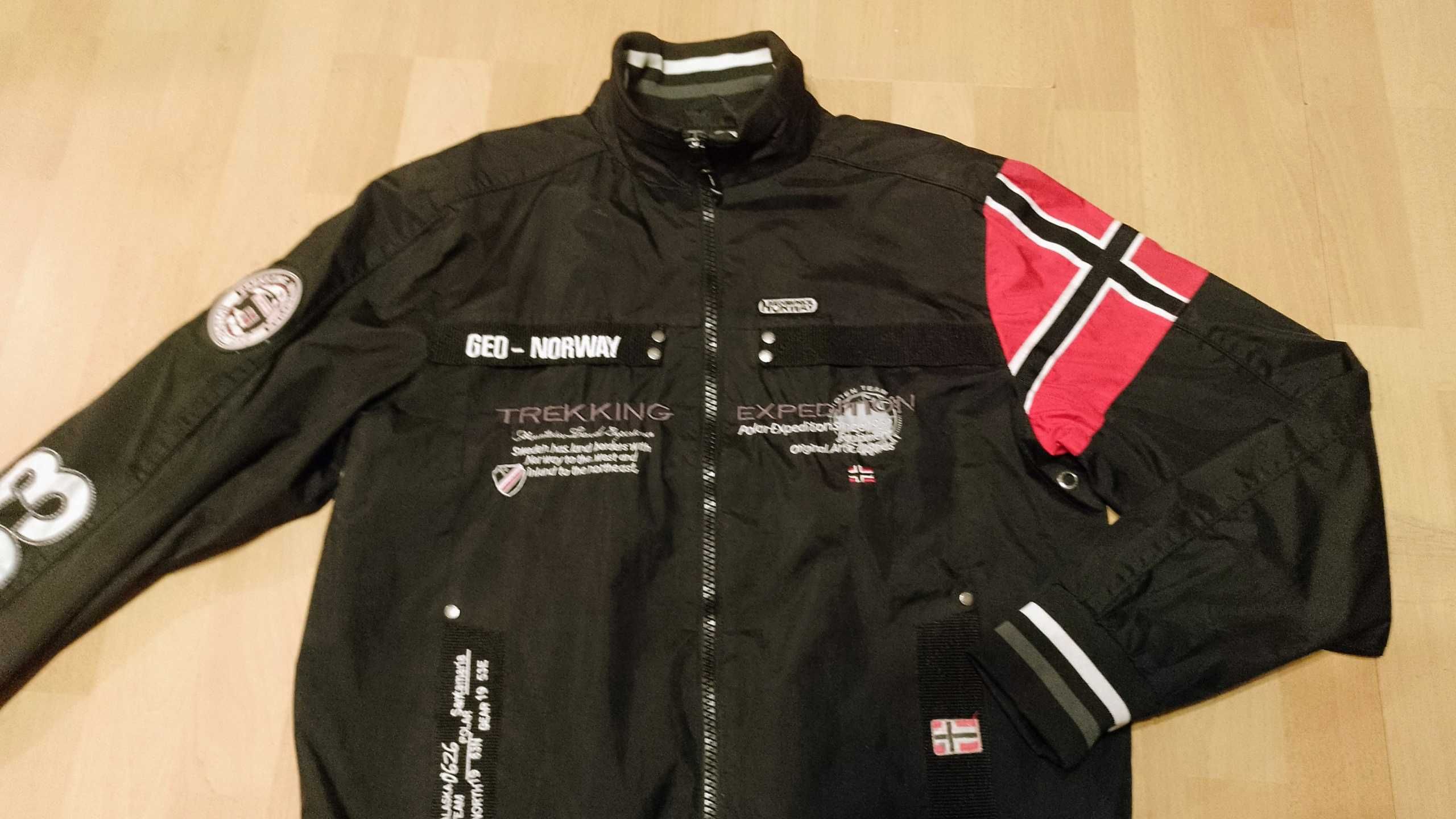 Męska kurtka przejściowa GEOGRAPHICAL NORWAY r.M stan bardzo dobry