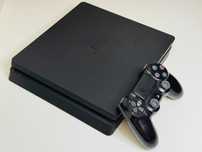 Konsola PlayStation 4 Slim PS4 Slim 1TB z Padem i Pudłem Super Stan