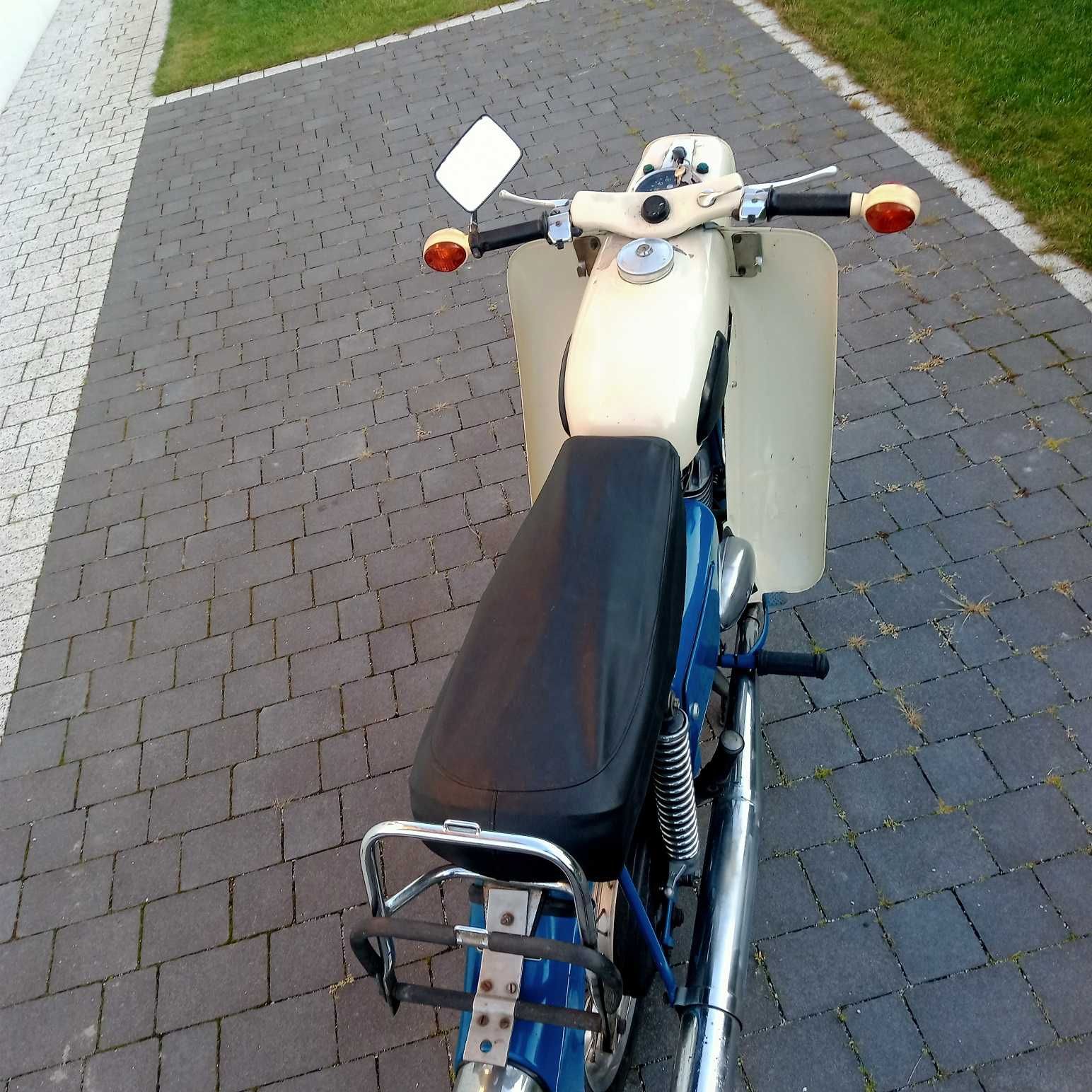 Mz ES 150/1 Pieknie zachowany Oryginal Zarejestrowana na białe tablice