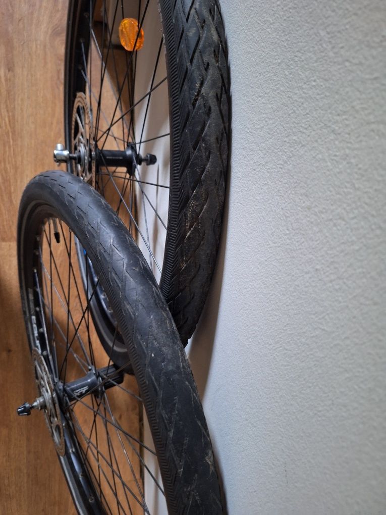 Koła 26 shimano XT tarcze qr9 shimano komplet schwalbe Marathon